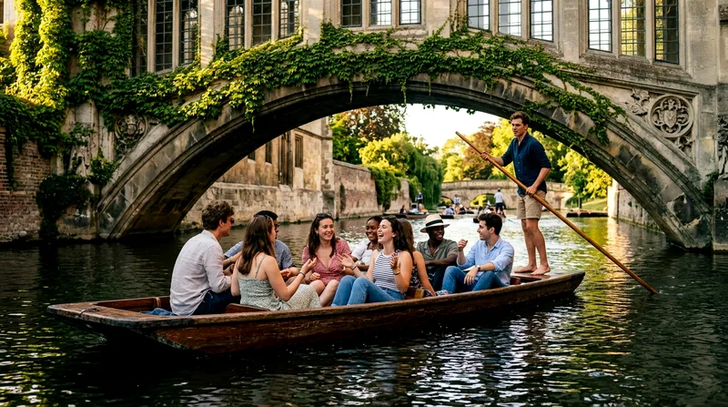 Cambridge Day Trip from London: Punting, Colleges, Tours